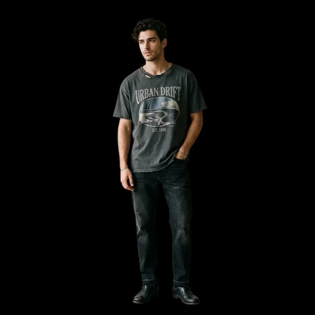 Graphic Washed Tee